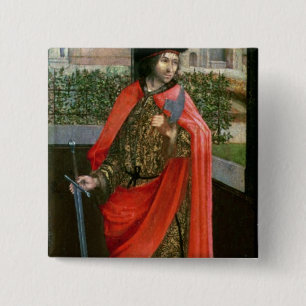 St. Crispin, 16th century 15 Cm Square Badge