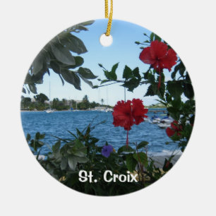 St. Croix Ceramic Tree Decoration