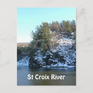 St Croix River Postcard