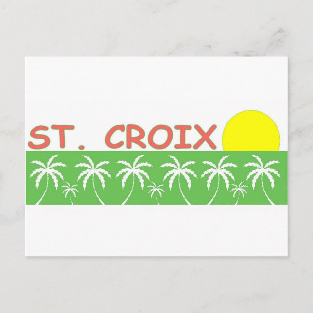 St. Croix, US Virgin Islands Postcard (Front)