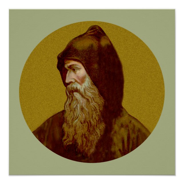 St. Cyril the Monk (M 002) 20"x20" Poster 1 (Front)