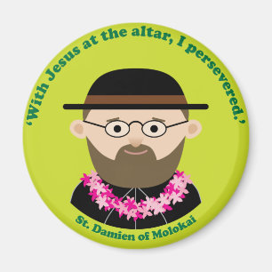 St. Damien of Molokai Magnet