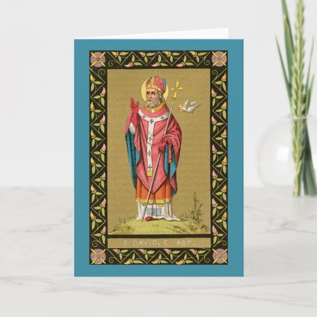 St. David of Wales (P 001) Card (Front)