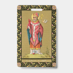 St. David of Wales (P 001) ID Badge