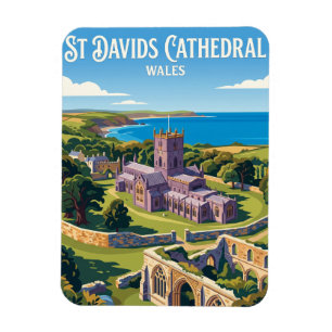 St Davids Cathedral Wales Magnet