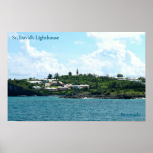 St. David's Lighthouse, Bermuda Poster