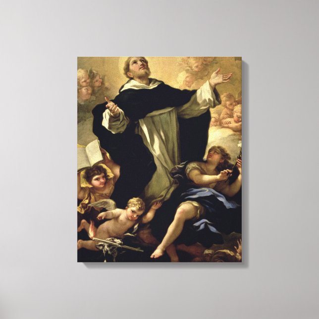 St. Dominic, 1170-1221 Canvas Print (Front)