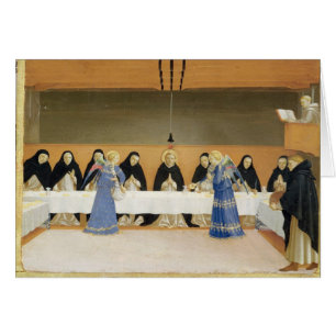 St. Dominic and his Companions Fed by Angels