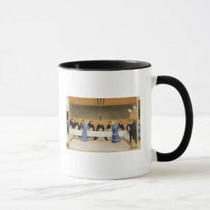 St. Dominic and his Companions Fed by Angels Mug