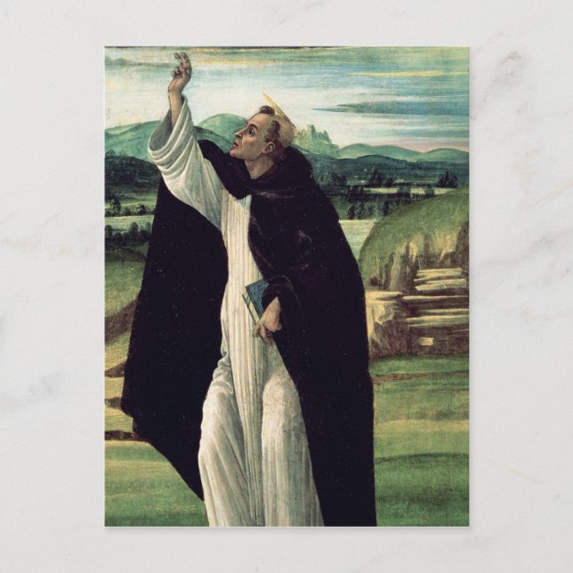 St. Dominic, c.1498-1505 Postcard (Front)