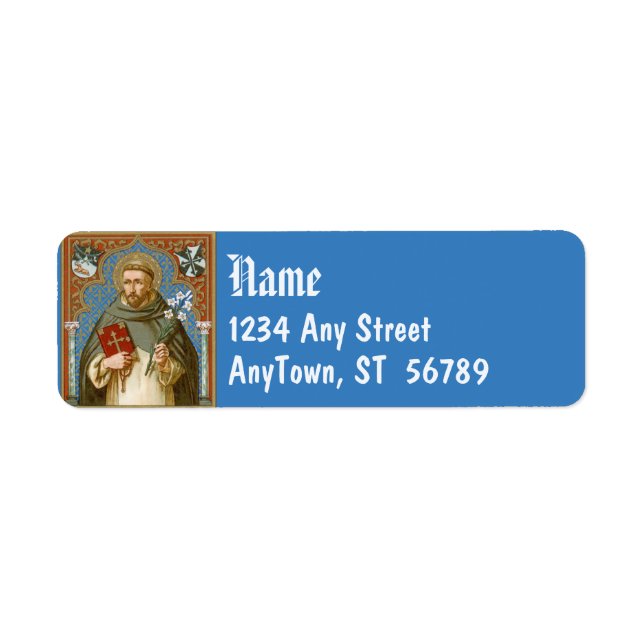 St. Dominic de Guzman (BK 011) Blue (Front)