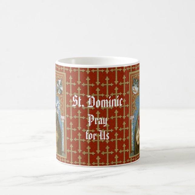 St. Dominic de Guzman (BK 011) Coffee Mug 2b (Center)
