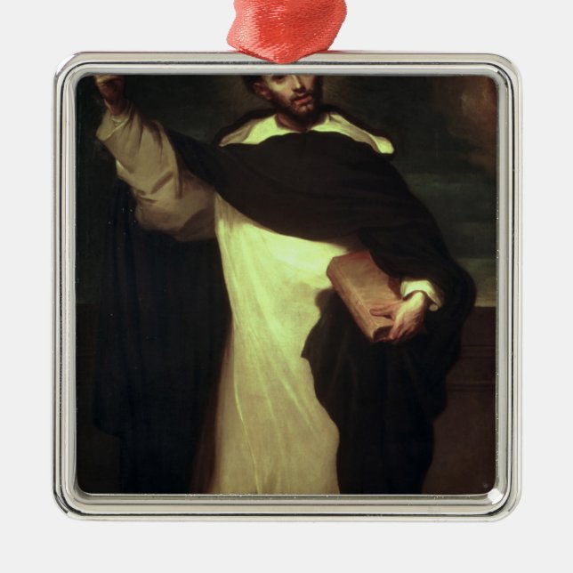 St. Dominic Metal Tree Decoration (Front)