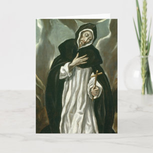 St.Dominic of Guzman Card