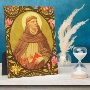 St. Dominic (PM 02) 8"x10" Plaque 2 With Easel