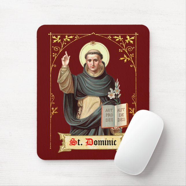 St. Dominic Preaching (BEN 002)  Mouse Pad (With Mouse)