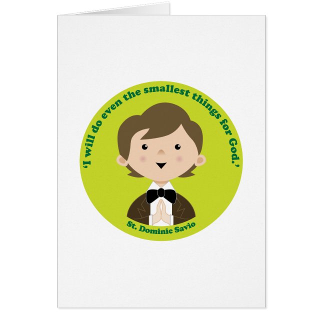 St. Dominic Savio (Front)