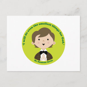 St. Dominic Savio Postcard