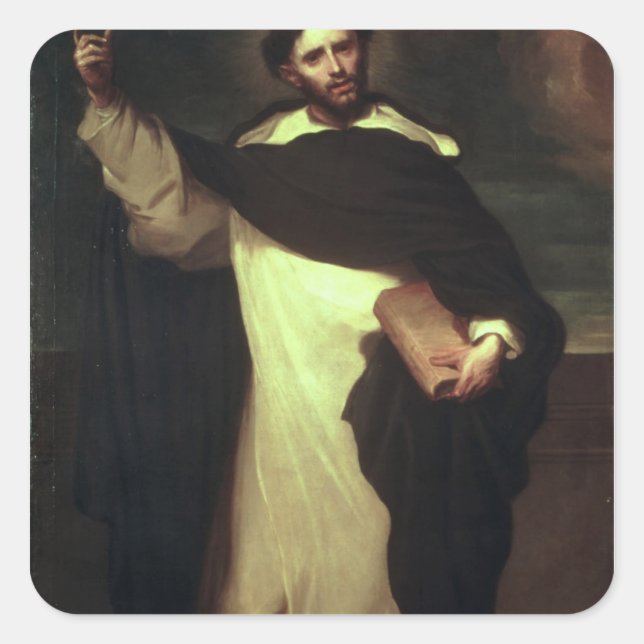 St. Dominic Square Sticker (Front)