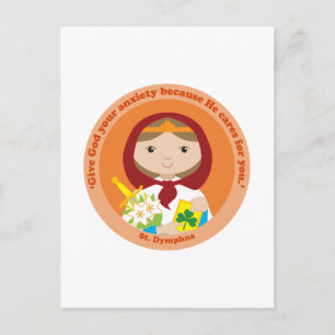 St. Dymphna Postcard