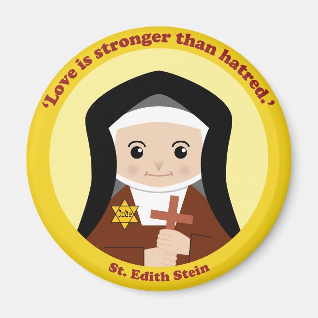 St. Edith Stein Magnet (Front)