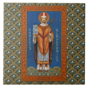 St. Eleutherius of Tournai (DG 01) Tile