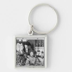 St. Eligius as a goldsmith Key Ring