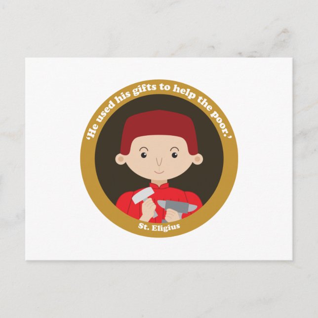 St. Eligius Postcard (Front)