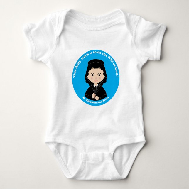 St. Elizabeth Ann Seton Baby Bodysuit (Front)