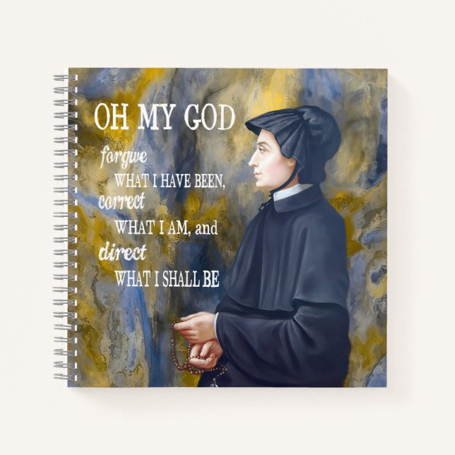 St Elizabeth Ann Seton Catholic Saint  Notebook (Front)