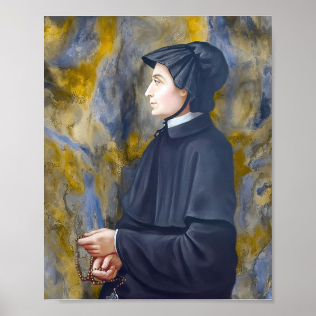 St Elizabeth Ann Seton Catholic Saint  Poster (Front)