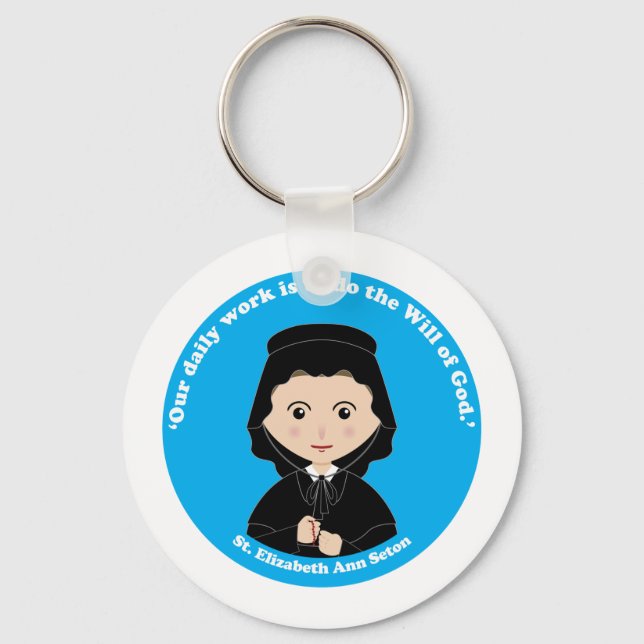 St. Elizabeth Ann Seton Key Ring (Front)