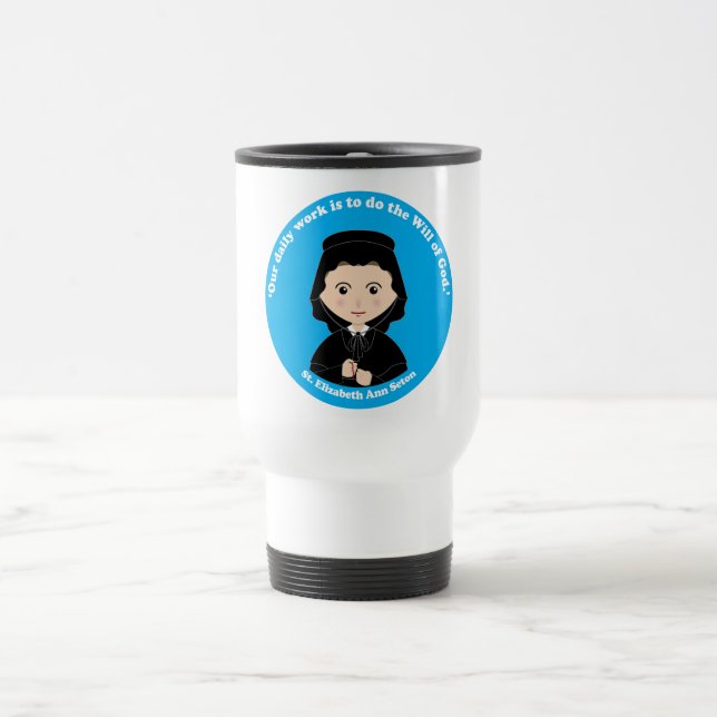 St. Elizabeth Ann Seton Travel Mug (Center)
