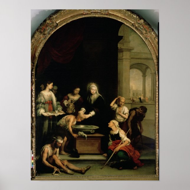 St. Elizabeth of Hungary Poster (Front)