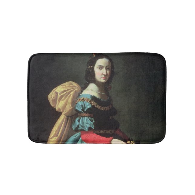 St. Elizabeth of Portugal  1640 Bath Mat (Front)