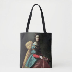 St. Elizabeth of Portugal 1640 Tote Bag