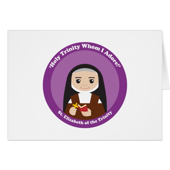 St. Elizabeth of the Trinity (Front Horizontal)