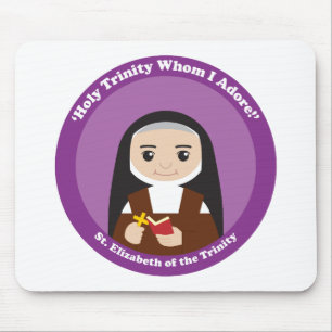 St. Elizabeth of the Trinity Mouse Pad