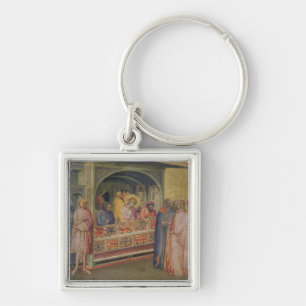 St. Eloi in the Silversmith's Workshop Key Ring