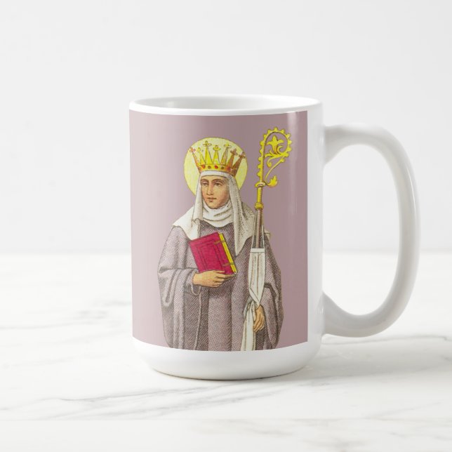 St. Etheldreda (Audrey) (P 003) Coffee Mug (Right)