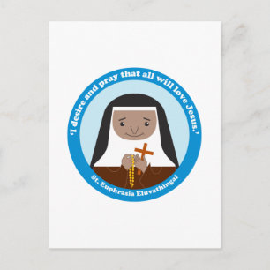 St. Euphrasia Eluvathingal Postcard