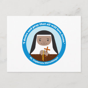 St. Euphrasia Eluvathingal Postcard