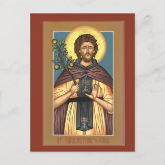 St. Euphrosynos the Cook Prayer Card