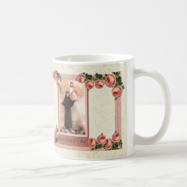 St. Faustina Divine Mercy Jesus I Trust in You Mug (Right)