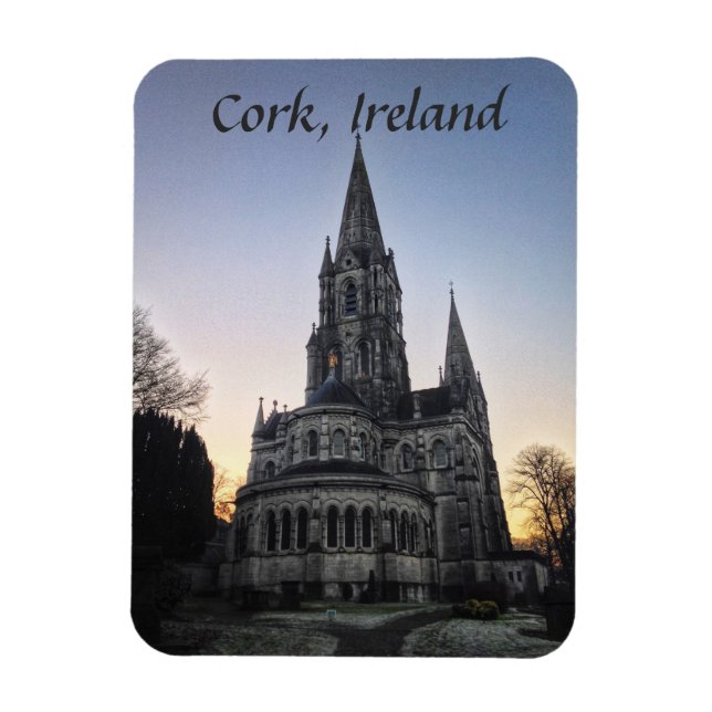 St. Fin Barre's Cathedral, Cork Ireland Magnet (Vertical)