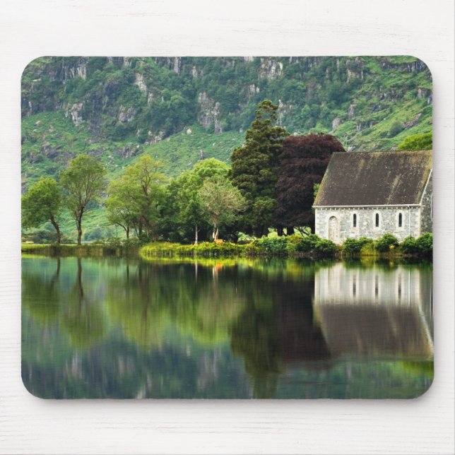 St. Finbarrs Oratory gouganebarra Mouse Pad (Front)