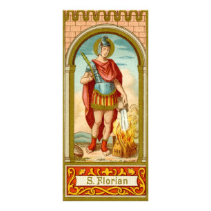 St. Florian of Lorch (BK 02) Blank Rack Card 2