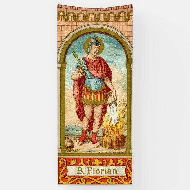 St. Florian of Lorch (BK 32) Banner 3 (Vertical)
