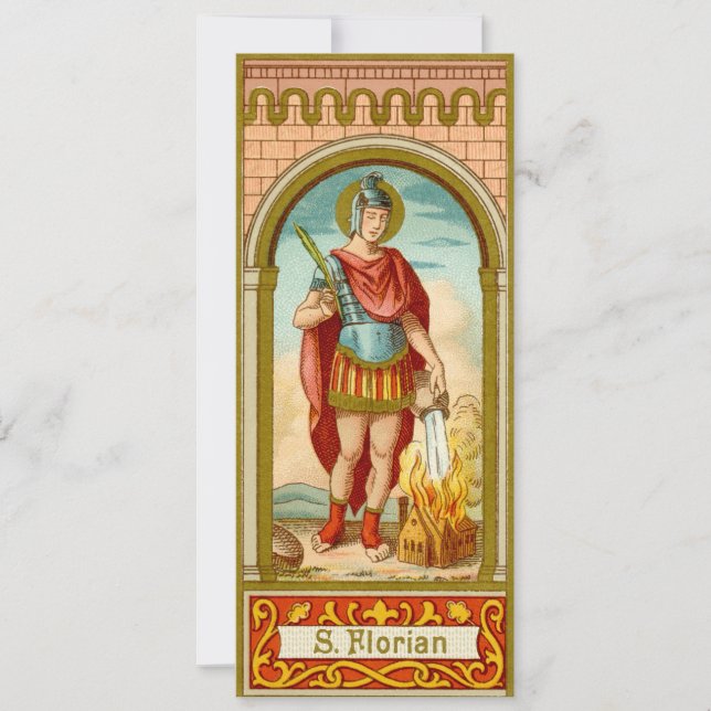 St. Florian of Lorch (BK 32) Greeting Card (Front)