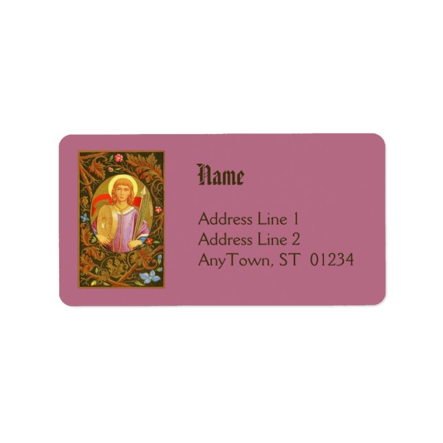 St. Florian of Lorch (PM 03) NB Address Label 1b (Front)